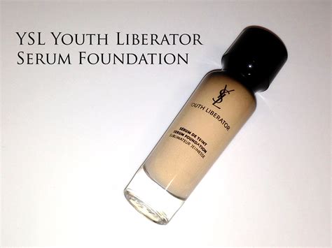 youth liberator serum foundation ysl|ysl youth liberator foundation reviews.